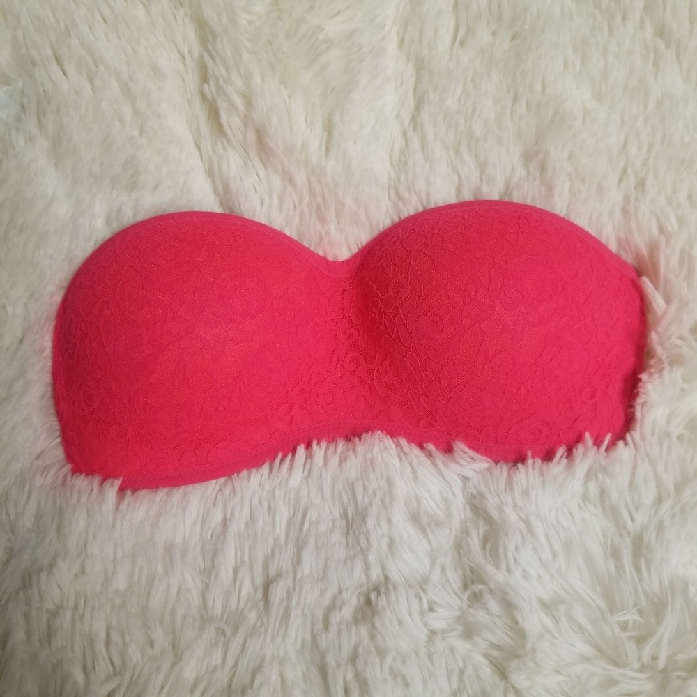Pink by Victoria's secret lace bandeau